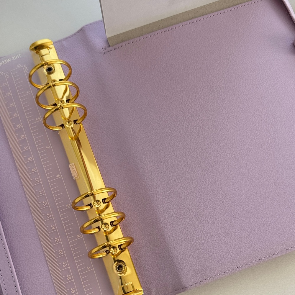 kikki.K Lavender Tablet/Planner Cover with Gold Diamond Accents - Picture 7 of 15